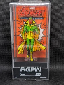 Figpin Glitter Vision #1379 Marvel Plastic Empire New NYCC Comic Con Ex 2023 - Picture 1 of 2