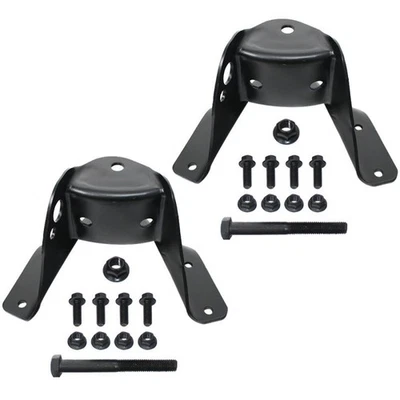 Soporte de montaje delantero de resorte de hoja trasera 2 piezas para 88-99 Chevry GMC C1500 C2500 Foto 1 de 4