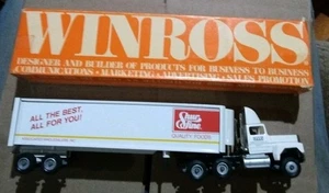 Winross escala 1:64 fundido a presión - Juego de remolque tractor Shurfine Quality Foods - Imagen 1 de 1