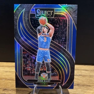 2024-25 Panini Select - Premier Level Josh Hart #134 Blue Prizm. Knicks - Picture 1 of 2