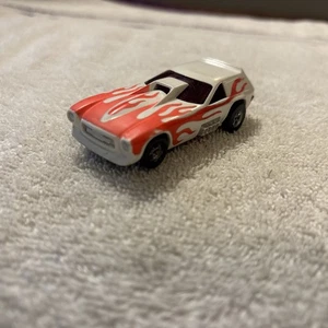 afx slot car Vega Van Gasser white with fluorescent  Flames Running Chassis  - Picture 1 of 10