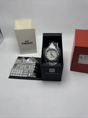 Tissot Swiss Powermatic Men's Automatic Silver Dial Couturier Watch New #2NT - Image 1 of 4