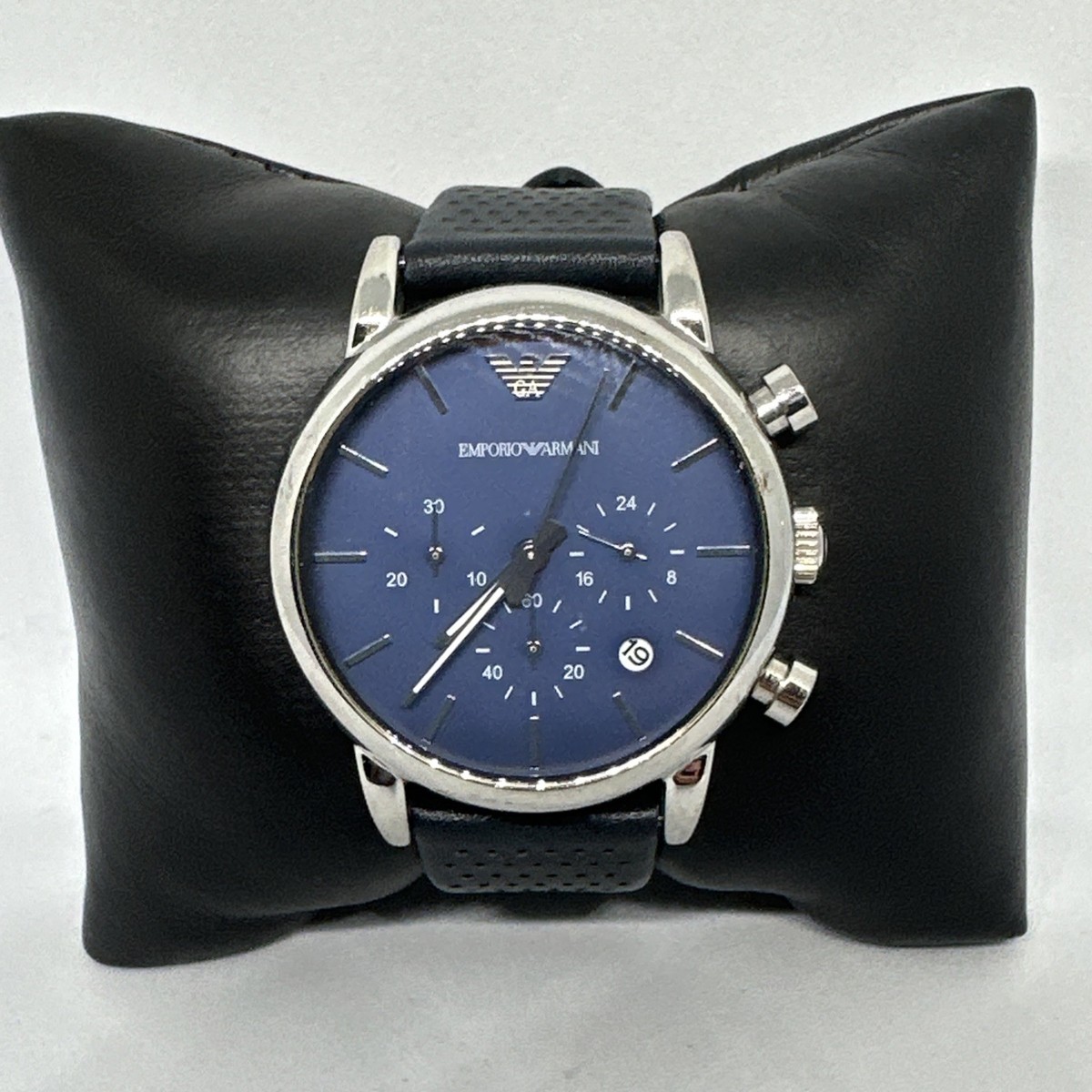 EMPORIO ARMANI AR-1787【美品貴重時計】シアンブルー Emporio Armani Blue Wristwatches for sale | eBay