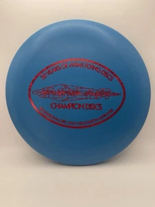 Innova XT blau 2014 30 Jahre Jubiläum von Aviar Flying Disc Golf Fußball Briefmarke - Bild 1 von 7
