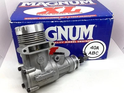 MAGNUM XL 40A …ABC Engine - “Schneurle Porting” …n.o.s.…FLY or COLLECT 💥 - Image 1 of 3