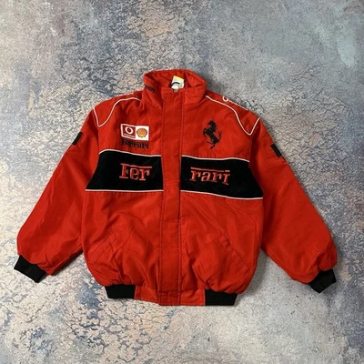 Vintage F1 Ferrari Jacket Embroidery Racing Women & Unisex - Image 1 of 4