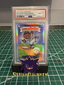 2023 Topps GPK Bowling Betts /199 Mookie Betts Baseball Stitching Foil PSA 10 - Bild 1 von 2