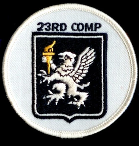 23RD COMP Squadron 2. Weltkrieg bestickter Aufnäher Griffon Logo Air Force USAF - Bild 1 von 1