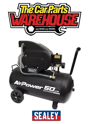 Sealey Air Compressor 50L Direct Drive 2hp SAC5020A - Image 1 of 4