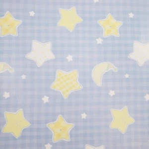 4 piezas Luna y Estrellas Nuevo Baby Shower Papel de Envolver Regalo Plano 20x30 Azul A Cuadros - Imagen 1 de 9