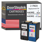 Doorstepink Remanufactured In The Usa Ink Cartridge For Dell Mk992 Mk993 2 Pk
