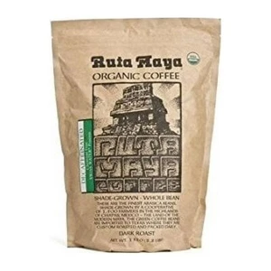 Ruta Maya Decaffeinated Organic Coffee Whole Bean 2.2 lb - FREE SHIPPING - Picture 1 of 1