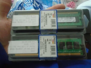 2-Kingston KVR667D2N5/512 512MB 667MHz DDR2 NonECC CL5 DIMM RAM - Picture 1 of 2