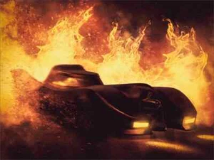 The Batman Batmobile Movie Film Poster Giclee Print Art 24x18 Mondo - Picture 1 of 1