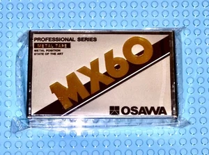 OSAWA PROFESSIONAL SERIES MX 60 TYP IV LEERES KASSETTENBAND (1) (VERSIEGELT) - Bild 1 von 4