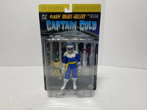 Other Worlds Captain Cold The Flash Rogues Gallery DC Direct Action Figure MOC Cover