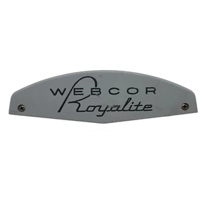Webcor Royalite Model 2001-1C Reel-To-Reel Tape Head Cover with Screws - Picture 1 of 3