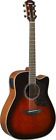 6 String Series A1M Acoustic-Electric Guitar-Mahogany, Tobacco Sunburst, Dreadno