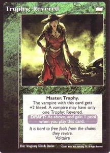 Trophy: Revered VTES CCG LotN - Picture 1 of 1