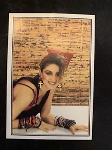 1985 Panini Smash Hits Sticker #21 Madonna - RC - Rookie - Music Pop (A) Creased - Picture 1 of 4