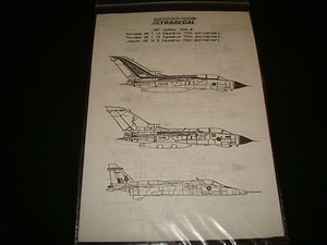 RAF UPDATE 1990 #1 GR1 GR1A 75TH ANNIVERSARY X018-72 1:72 XTRADECAL DECALS - Picture 1 of 2