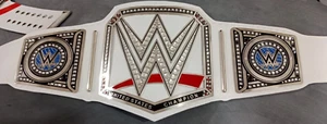 White Strap Universal Heavyweight Wrestling Championship Belt Replica - Picture 1 of 2