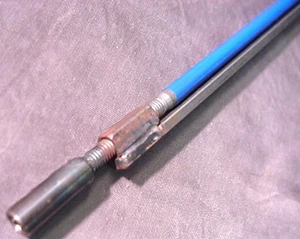 VARILLA DE ARMADURA DE GUITARRA DE DOS O DOS CURSOS 16 1/8 pulgadas - Imagen 1 de 3