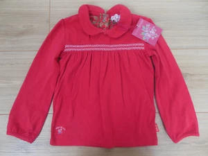 Room Seven girl jumper red smock top t-shirt 3-4 y 104 cm BNWT - Picture 1 of 6