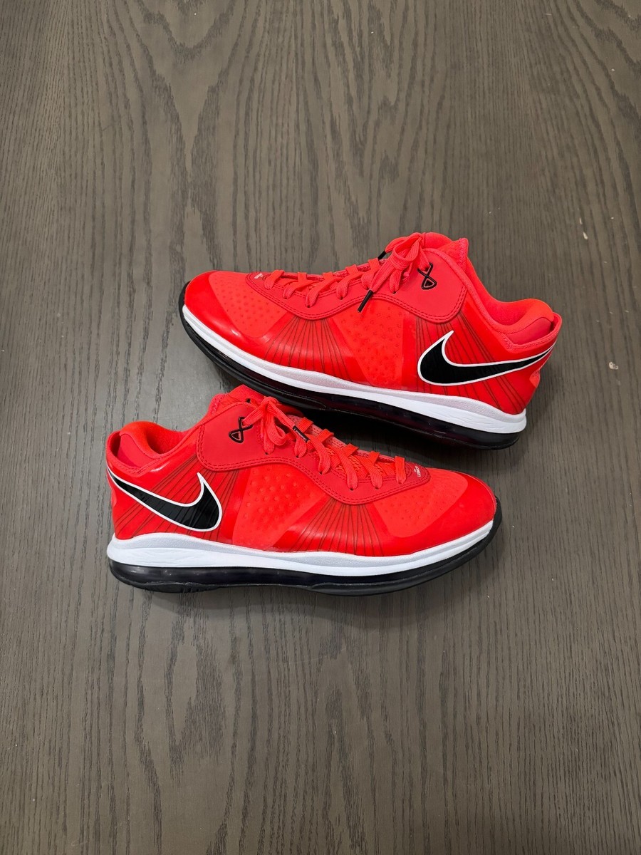 Nike LeBron 8 V/2 Low Solar Red for Sale | Authenticity