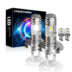 For Bmw 1 Series F20 F21 - 4x LED Xenon white HID Low/Side Headlight Bulbs Set - Picture 1 of 12