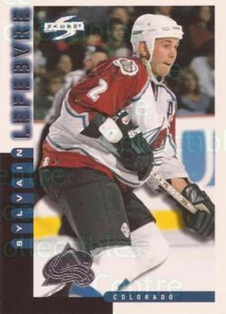 1997-98 Score Colorado Avalanche #16 Sylvain Lefebvre - Image 1 of 1