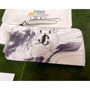 Jimmy Choo × Sailor Moon Coin Case Card Case tuxedo mask first kiss Japan NEW - Picture 1 of 5