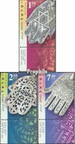 Briefmarken Israel 2006 Mi 1885-1887 mit Tab postfrisch