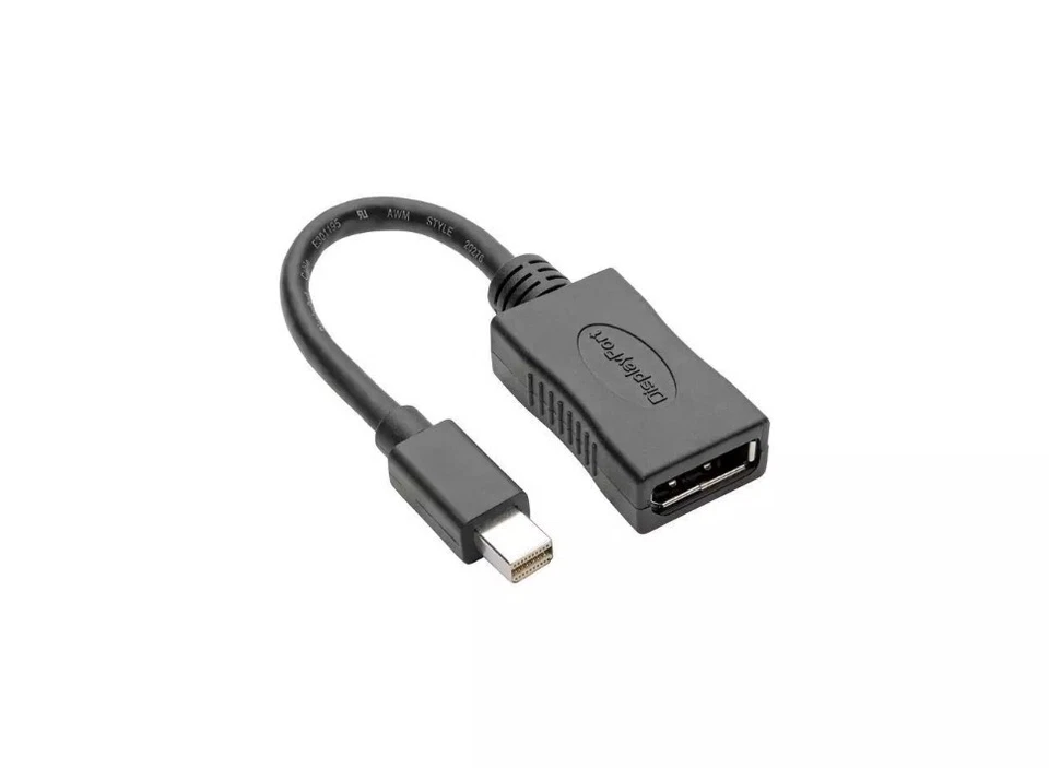 Tripp Lite Mini DisplayPort to DisplayPort Adapter 4K @ 60Hz mDP to DP 6in - Image 1 of 1