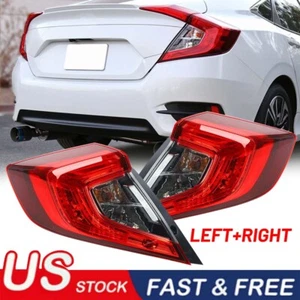 2X Luz trasera para Honda Civic Sedán 2016-2021 Luces traseras izquierda y derecha lente transparente izquierda+derecha - Imagen 1 de 10