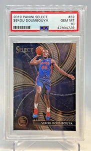 2019 Panini Select Sekou Doumbouya Rookie Phenomenon Insert #32 PSA 10 - Picture 1 of 2