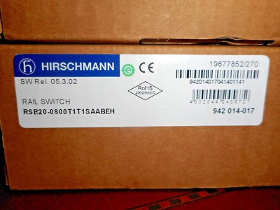 Hirschmann RSB20 0800T1T1SAABEH 942014017 - Image 1 of 4