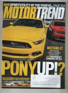 Motor Trend Mag Mustang GT December 2014 010522nonr - Picture 1 of 1