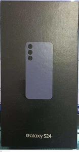 Original Samsung Empty Box Galaxy S24 Cobalt Violet (No accessories) - Zdjęcie 1 z 3