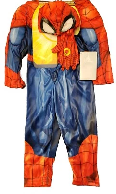 Disney Store, Marvel Spiderman Clásico Juego de Disfraz de Spider-man con Red de Luz Acción Foto 1 de 4