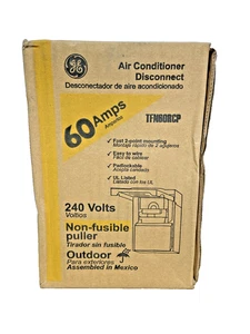 GE TFN60RCP Sezionatore Condizionatore 60 Ampere - Grigio - Foto 1 di 2