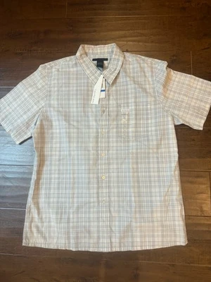 Calvin klein Jeans Shore Grey Button Down Short Sleeve Size XL - Image 1 of 4