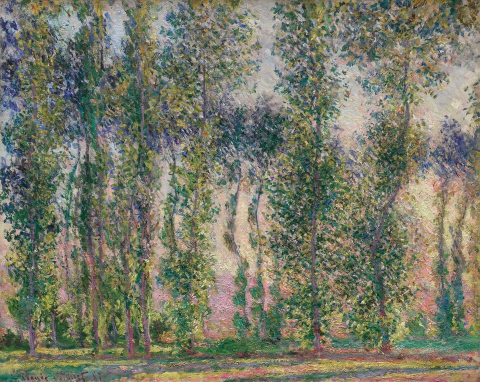 Monet, Claude - Poplars at Giverny - Image 1 of 2