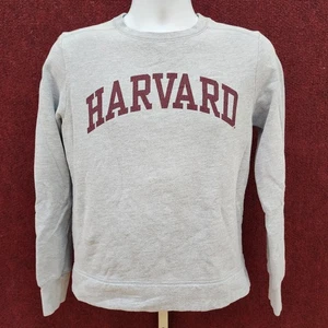 Damen Harvard University Sweatshirt grau Medium Rundhals Redshirt RS - Bild 1 von 4