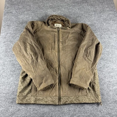 Chaqueta de Vadeo Colección Avery Heritage Para Hombre XL Marrón Bolsillos con Cremallera Completa Exterior Foto 1 de 4
