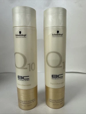 2 Pack --- Schwarzkopf BC Bonacure Time Restore Q10 Shampoo 8.5 fl oz - Image 1 of 3