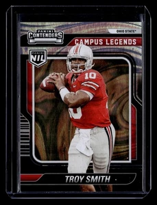 TROY SMITH 2025 Panini Ohio State Buckeyes NIL SILVER SWIRL #114/199 - Picture 1 of 2