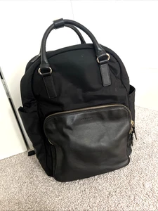 Lo & Sons Rowledge Backpack Travel Laptop Bag Black Baby Back Pack Gray Interior - Picture 1 of 18