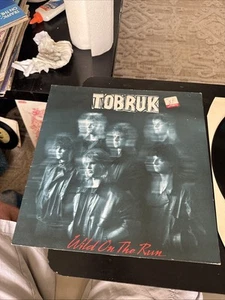 Tobruk  ' Wild On The Run '  Vinyl Album EMI Records UK Import VG+ - Picture 1 of 4