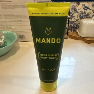 Mando Odor Shield Body Wash Mt Fuji 8.5 Oz. NEW SEALED - Picture 1 of 8